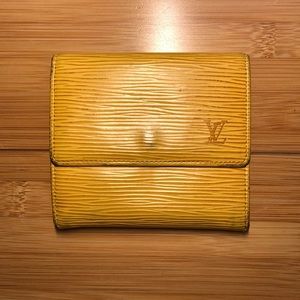 SOLD Louis Vuitton Wallet Epi Leather